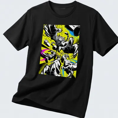 Vibrant graffiti illustration of jumping cats in neon colors